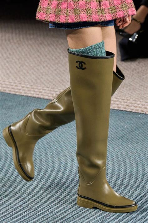 chanel boots new collection.